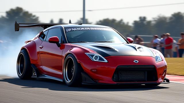 サーキット仕様のチューニングカー